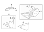 Image of Door Mirror Cover image for your 2023 Mazda MX-5 Miata  Sport Convertible 