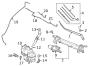 Diagram WINDSHIELD. WIPER & WASHER COMPONENTS. for your 2017 Mazda 3 Sport Sedan 2.0L SKYACTIV M/T
