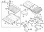 Diagram ENGINE / TRANSAXLE. AIR INTAKE. for your 1987 Mazda