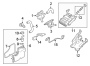 Image of Vapor Canister Bracket image for your 2009 Mazda B2300   