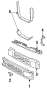 Image of Reinforcement. image for your 2001 Mazda B3000  SE Extended Cab Pickup Fleetside 