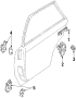 REAR DOOR. HARDWARE. (1/1)