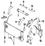 Image of CONNECTOR. HOSE, WATER. TEE. image for your 1999 Mazda 626   