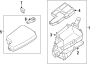 Image of Fuse and Relay Center image for your 2023 Mazda CX-30   