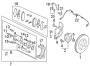 Image of Disc Brake Pad Set (Front) image for your 2021 Mazda CX-5  Carbon Edition Sport Utility 