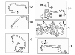 Image of A/C Refrigerant Hose image for your 2010 Mazda RX-8   