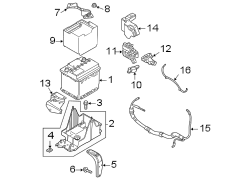 Image of Vehicle Battery image for your 2019 Mazda MX-5 Miata   