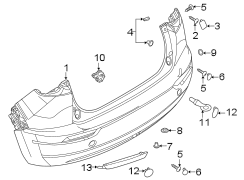 Image of Tow Eye Cap (Rear) image for your 2024 Mazda MX-5 Miata   