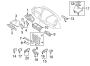Diagram INSTRUMENT PANEL. CLUSTER & SWITCHES. for your 2011 Mazda