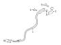 Diagram REMOTE FOLDING COMPONENTS. SECOND ROW SEATS. for your Mazda CX-5