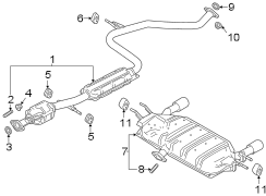 Image of Catalytic Converter image for your 2008 Mazda CX-9   