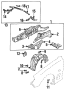 Image of Fender liner. Guard, MUD. (Right) image for your Mazda RX-7  