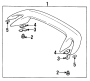 Image of Spoiler ASSEMBLY clip. Part is included in. image for your 1993 Mazda RX-7   