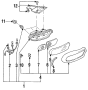 Image of Bulb retainer. GROMMET, SCREW. Lens AND housing grommet. Included with: Combo. image for your Mazda