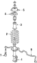 Suspension Stabilizer Bar Link Kit (Front, Rear)