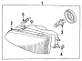 COMPOSITE ASSEMBLY. Lens ASSEMBLY. Part included in.