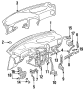 Dashboard Panel Grommet