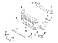 Tow Eye Cap (Front, Upper)