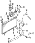 Engine Coolant Outlet Flange