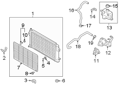 Engine Coolant Reservoir