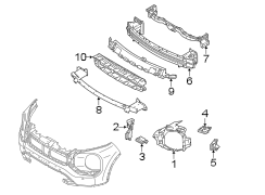 Radiator Support Air Duct (Lower)