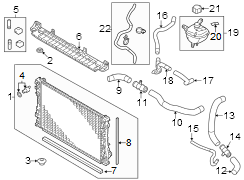 Engine Coolant Reservoir