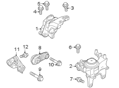 Engine Mount (Front, Rear)