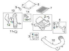 Engine Air Duct Clamp