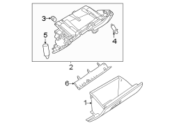 Glove Box Door Bumper