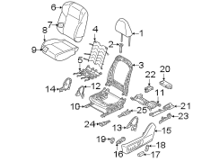 Seat Track Bracket (Front)