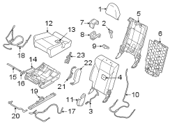 Seat Cover (Right, Rear)