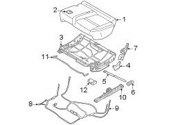 Seat Cover (Left, Rear)