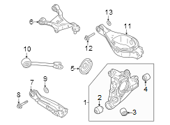 Suspension Control Arm (Right, Rear, Upper)