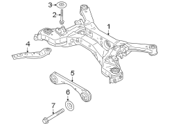 Differential Housing Support (Rear)