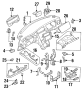 Instrument Panel Coin Holder