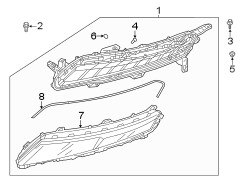 Daytime Running Light (Right, Front)