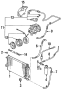 Image of A/C Condenser image for your 2023 Porsche Cayenne   