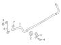 Diagram Rear suspension. Stabilizer bar & components. for your 2008 Porsche 911 Carrera 4S Coupe