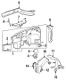 Frame Side Rail. (Front). Included with: Part is.