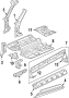 Diagram PILLARS. ROCKER & FLOOR. FLOOR & RAILS. HINGE PILLAR. for your Porsche