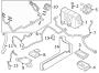 Diagram EMISSION SYSTEM. EMISSION COMPONENTS. for your Porsche