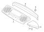 Diagram ENGINE APPEARANCE COVER. for your 2014 Porsche 911 GT3 Coupe