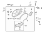 FRONT LAMPS. HEADLAMP COMPONENTS. (1/1)