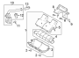 Image of Air Filter Housing Insulator (Upper) image for your 2010 Porsche 911   