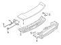 Diagram LIFT GATE. SPOILER. for your Porsche