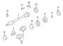 Diagram REAR SUSPENSION. DRIVE AXLES. for your 2010 Porsche 911 Targa 4 Targa