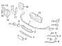 Diagram FRONT BUMPER. BUMPER & COMPONENTS. for your 2016 Porsche