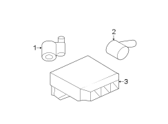 Diagram ELECTRICAL COMPONENTS. for your 2018 Porsche