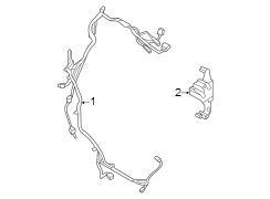 Parking Aid System Wiring Harness Bracket