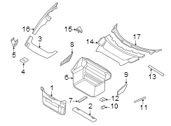 Trunk Trim Panel (Upper)